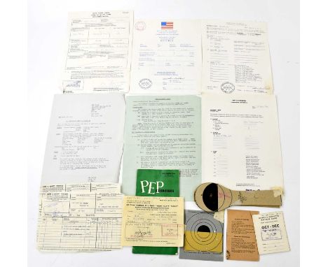 MILITARY POLICE - BERLIN CORRIDOR EPHEMERA; a rare collection of documents and orders, to include a British Forces Military T