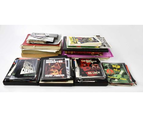 DENIS MCLOUGHLIN (1918-2002); a large collection of ephemera from the artist's personal collection, including three typed man