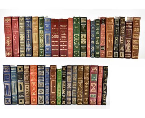 THE SIGNED FIRST EDITION SOCIETY; a collection of thirty-six limited edition leather bound books to include The Finishing Sch