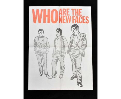 NORTHERN IRELAND PROPAGANDA POSTER; 'WHO ARE THE NEW FACES' an original public information poster c1973, 45cm x 34cm.PROVENAN