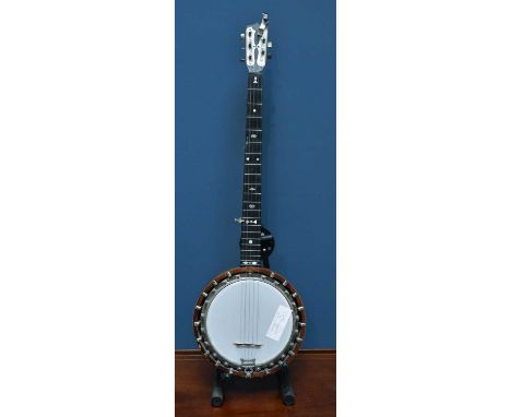 WINDSOR; a model number 49 five string banjo.Condition Report: Light scuffs and scratches throughout the instrument.