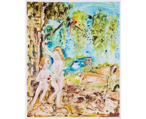 δ Genieve Figgis (b.1972)Adam and EveArchival pigment giclée print in colours, 2019, signed and numbered from the edition of 