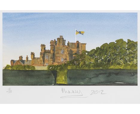 δ HRH Prince of Wales (b.1948)The Castle of MeyThe deluxe portfolio, 2012, comprising the lithograph printed in colours, sign