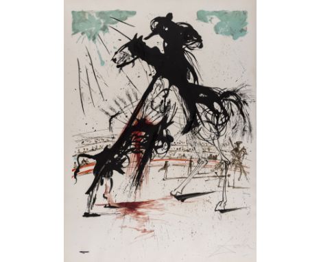 δ Salvador Dali (1904-1989)Tauromachie de Dali (Field 66-1-5)Lithograph printed in colours, 1966, signed in pencil, numbered 