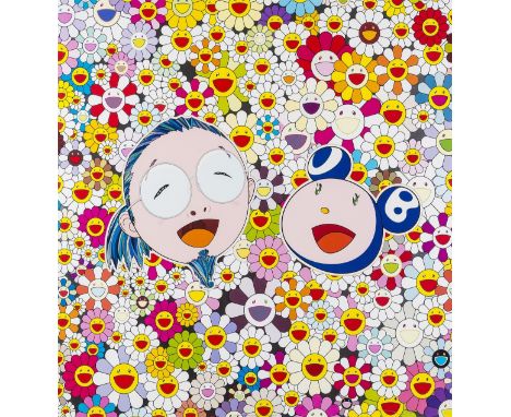 Takashi Murakami (b.1962)Me and Mr. DOBOffset lithograph printed in colours, 2009, each signed and numbered from the edition 