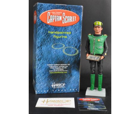 Captain Scarlet – Gerry Anderson – Robert Harrop – a Limited Edition resin figure / statue CSF07 Lieutenant Green. Limited to