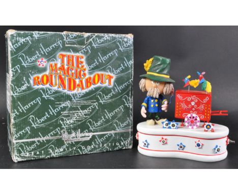 The Magic Roundabout - Robert Harrop - boxed figurine / statue: MR07 Mr Rusty Musical Box. Highly detailed resin statue based
