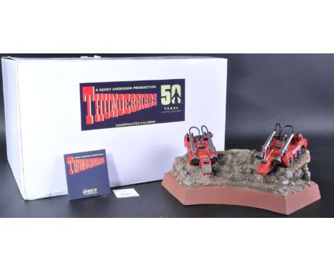 Thunderbirds – Gerry Anderson – Robert Harrop – a resin figure / statue TB13 Recovery Vehicles. Limited Edition 200. Highly d