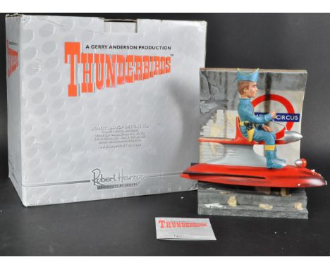 Thunderbirds – Gerry Anderson – Robert Harrop – a resin figure / statue TBF18 Virgil on Hoverbike ' Vault of Death ' Limited 