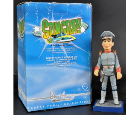 Stingray – Gerry Anderson – Robert Harrop – a resin figure / statue STF01 Troy Tempest. Highly detailed model sign based on t