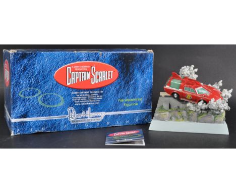 Captain Scarlet – Gerry Anderson – Robert Harrop – a Limited Edition resin figure / statue CS04 Spectrum Saloon Car. Limited 