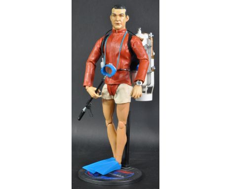 An original vintage Sideshow Toy Collectibles James Bond 007 1/6 scale / 12" playset action figure ' Sean Connery - Thunderba