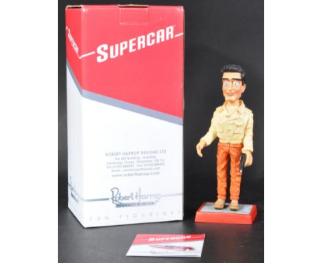 Supercar – Gerry Anderson – Robert Harrop – a Limited Edition resin figure / statue SUF01 Mike Mercury. Limited to 200. Highl
