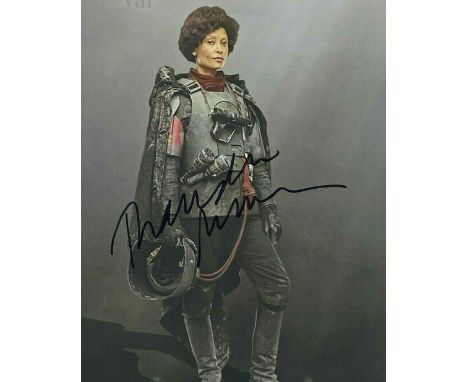 Star Wars - Solo - Thandie Newton (Val) - autographed 8x10" colour photograph from the franchise, signed in black ink to a li