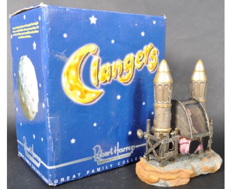 The Clangers - Robert Harrop - CLS01 ' Major Clanger & The Rocket '. First Edition. Limited to 500. Highly detailed resin fig