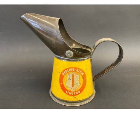 A Redline-Glico Limited pint oil measure in good condition. 