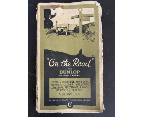 A Dunlop 'On The Road' guide book for 1926. 
