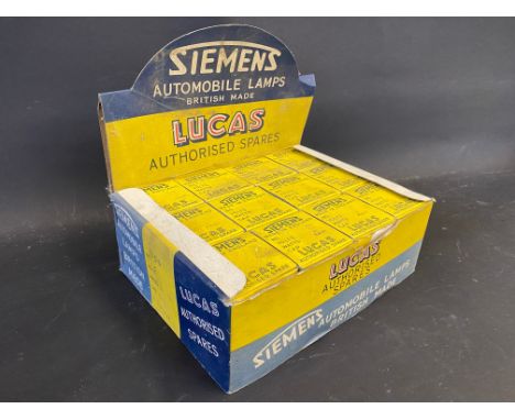 A counter top dispensing box for Siemens Automobile Lamps. 