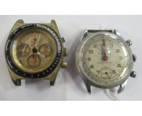 A Pierce Chronograph wrist watch, together with a Tissot PR 516 watch