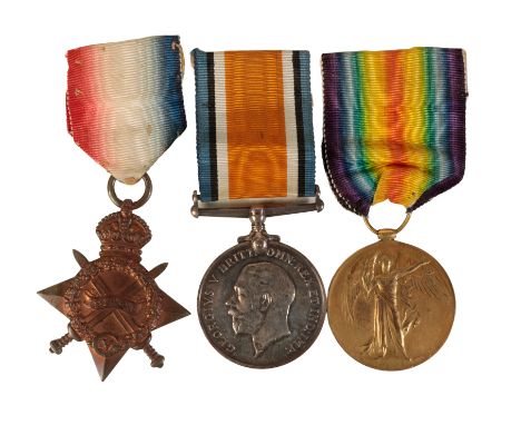 1914/15 TRIO TO PTE H CROSSLEY MANCHESTER REGT. 21ST BATTALION, THE PALS. 1914/15 - 18560 Pte H Crossley Manch R ( early repl