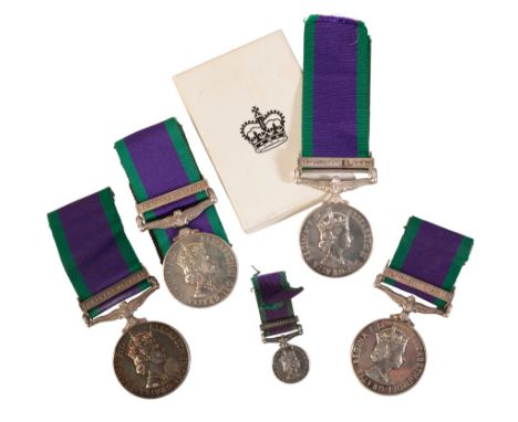 FOUR SINGLE CSM NORTHERN IRELANDS Correctly impressed - 24539725 Pte P A Dew LIWith wearing pin Condition - GVFCorrectly impr