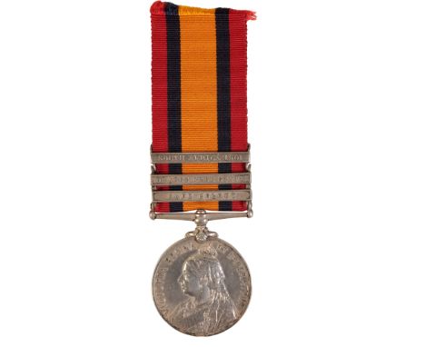 QSA TO PTE O'NEIL DURHAM LT INFY Correctly impressed 4646 Pte R O'Neil Durham Lt InfyClasps: Orange Free State and South Afri