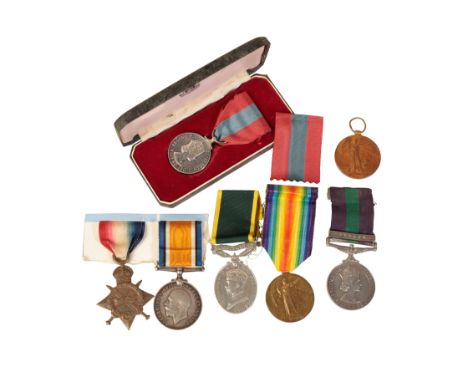 A SMALL LOT OF MIXED MEDALS 1914/15 Star and BWM to 116928 PNR J Greason RE. Condition VF+Victory Medal to 201850 Pte F Botti