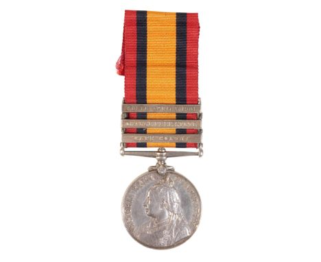 QSA TO PTE J CULLEN DURHAM LT INFY Correctly impressed 4626 Pte J Cullen Durham Lt InfyClasps: Cape Colony, Orange Free State