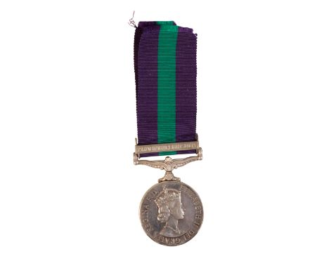 GSM ARABIAN PENINSULA TO PTE R ELLIS NORTHAMPTONS Correctly impressed - 23444665 Pte R Ellis Northamptons Condition - VF+ (ed