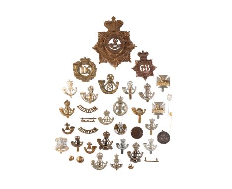 A COLLECTION OF CAP BADGES Mainly to the Durham Light Infantry