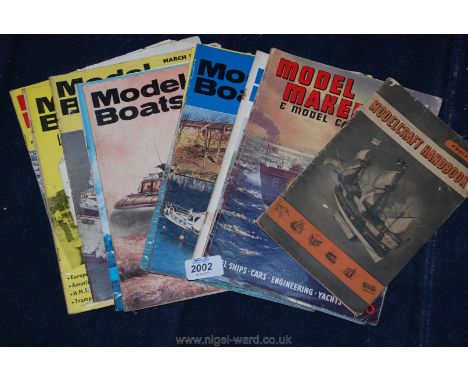A Box of Vintage Model Making Books