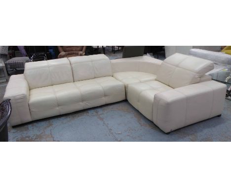 NATUZZI SURROUND CORNER SOFA, 300cm x 220cm x 87cm.