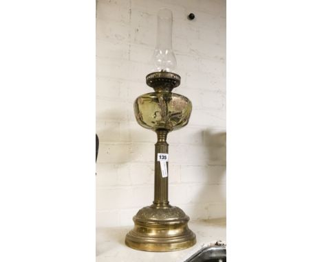 CORINTHIAN COLUMN OIL LAMP - 70CMS