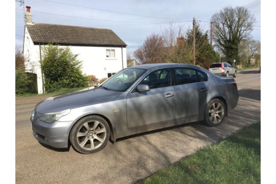 REG 04 2004 BMW 525I SE MANUAL LOG BOOK PRESENT MILEAGE 142,656 MOT