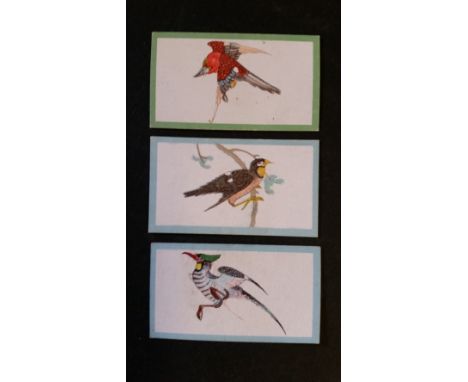 WILLS, Birds of the East, complete, Ruby Queen, G to VG, 50