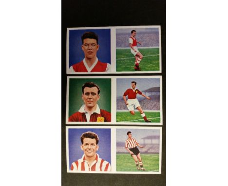 CHIX, Footballers - Portrait & Action, complete, large, duplicate (No. 39), VG to EX, 48 + 1