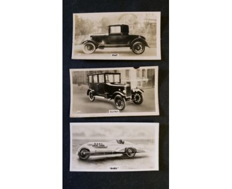 WILLS, complete (5), inc. Motor Cars (RP, NZ), The Worlds Dreadnoughts, Allied Army Leaders, European Royalty, First Aid, G t