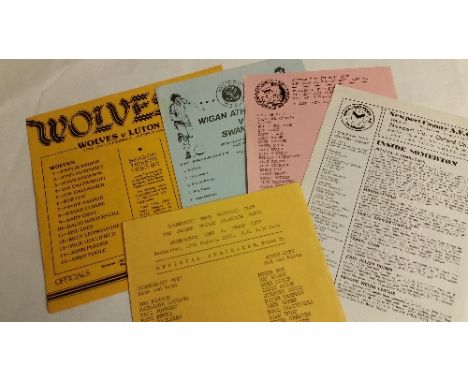 FOOTBALL, programmes, inc. Hull v Bournemouth 1984 full members cup final, Darlington v Southport 1954/5, Dover v Peterboroug