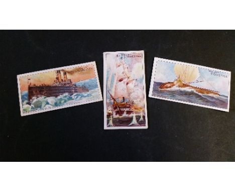WILLS, complete (11), inc. Celebrated Ships, Historic Events, Roses 1st & 2nd, First Aid (both), Arms (2) etc., in modern alb