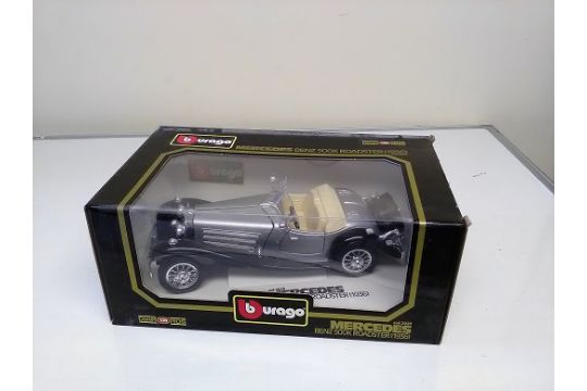 burago mercedes benz 500k roadster 1936
