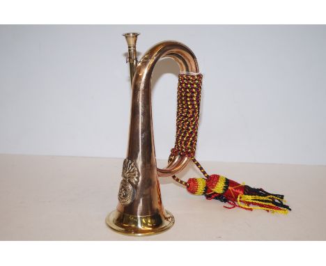 Brass army bugle
