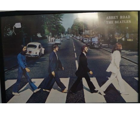 Framed Abbey Road print 