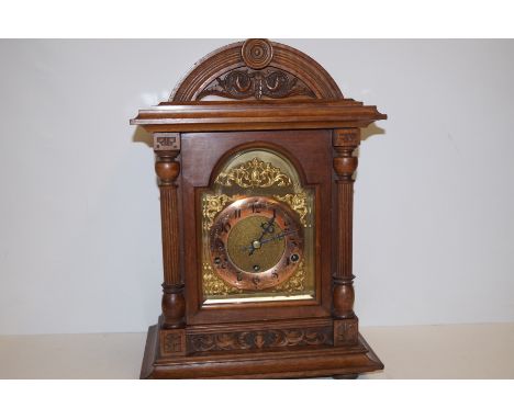 Kienzle chiming bracket clock , c1859 working order 46cm height