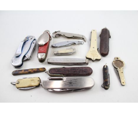 15 x Vintage Assorted Pocket KNIVES 