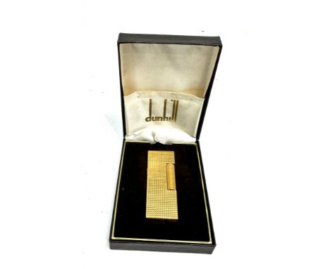 Boxed vintage dunhill cigarette lighter 