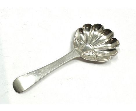 Antique silver tea caddy spoon 