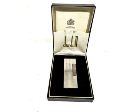 Boxed vintage dunhill cigarette lighter 
