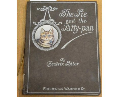 Potter (Beatrix), The Pie and the Patty-Pan, 1905, Warne, first edition (spine worn, some pencil annotation)