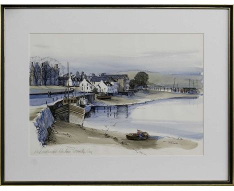 DOROTHY BRUCE PAI (AMERICAN/SCOTTISH),KIRKCUDBRIGHTink & watercolour on paper, signed and titledimage size 28cm x 40cm, overa