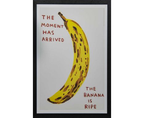 * DAVID SHRIGLEY OBE (SCOTTISH b. 1968),THE MOMENT HAS ARRIVEDlithograph on 200g Munken Lynx paperimage size 74cm x 54cm, ove